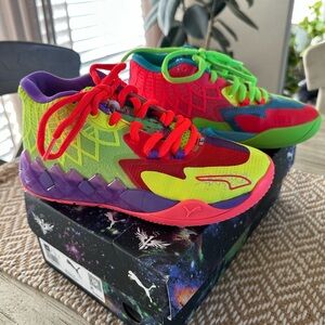 Puma MB.01 Youth Basketball Shoes size 4